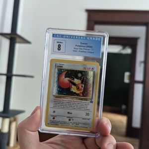 Eevee Blackstar promo CGC 8 - Near Mint - Pokemon